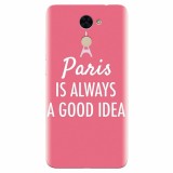 Husa silicon pentru Huawei Y7 Prime 2017, Paris Is Always A Good Idea