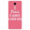 Husa silicon pentru Huawei Enjoy 7 Plus, Paris Is Always A Good Idea