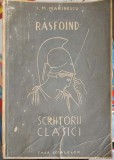Rasfoind Scoitorii Clasici - I.M. Marinescu, 1942, Casa Scoalelor, Biografii, Carte Veche, Romana, 140 Pagini