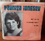 Disc vinil 7 " Păunița Ionescu EX