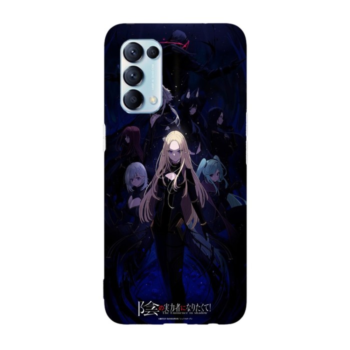Husa compatibila cu Oppo A73, Viceversa, model The Eminence in Shadow, Silicon, TPU