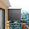 Copertina laterala multifunctionala balcon, gri, 150 x 200 cm GartenMobel Dekor