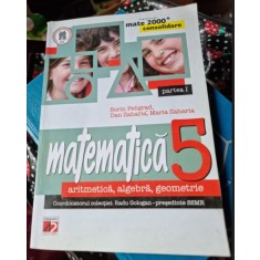 Matematica 5 aritmetica, algebra, geometrie - Sorin Peligrad