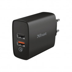 Incarcator retea Trust Qmax 30W QC 3.0 Fast Dual USB-A foto