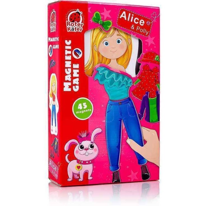 Joc educativ magnetic Alice si Polly Roter Kafer RK2010-08