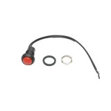 Intrerupator buton comanda joystick rosu Ford, New Holland, Fiat cod OEM 82013762