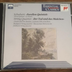 CD Schubert – Horszowski,Juilliard,Forellen - Quintett / Der Tod Und Das Mädchen