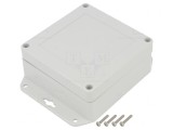 Carcasă universală ABS gri deschis 105x105x45mm, KRADEX