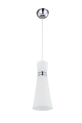 Pendul Flare Crom 1xE27 60W foto