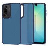 Husa pentru samsung galaxy a26 5g - halofrost - protectie la camere si finisaj mat - deep blue