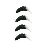 Naluca FISHUP Ozi Cheese, 140 Dark Olive White, 3cm, 10buc/pac