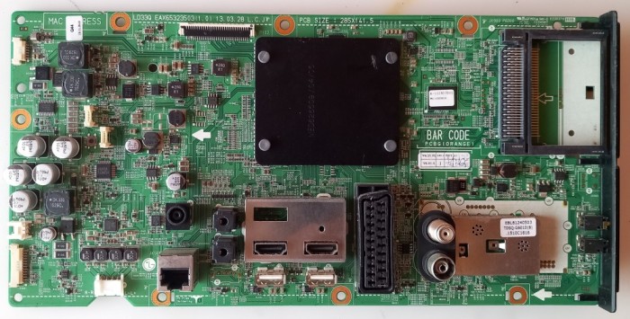 Placa de baza TV EAX65323503