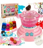 Set Creative Magic Kitchen, Gel colorat magic pentru crearea figurilor 3D cu lumina si sunet