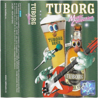 Casetă audio Tuborg Music Collection , originală foto