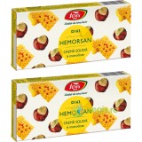 Pachet Hemorsan Crema Solida (D163): 2 x 6 monodoze