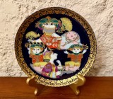 FARFURIE ROSENTHAL- ALADIN SI LAMPA FERMECATA Nr. VI- DESIGNER Bj&oslash;rn Wiinblad D16,5CM