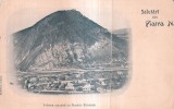 Salutari din Piatra Neamt. Vederea orasului cu Muntele Petricica (circa 1900,