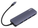 Hub USB 4 Porturi USB-A și USB-C 3.1 Gri 5Gbps