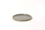 Farfurie - Round 17.5 x 1 cm - Glossy Outside Mat Grey | Kinta