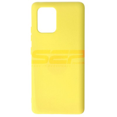 Toc silicon High Copy Samsung Galaxy S10 Lite Yellow foto