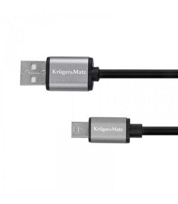 Cablu USB - mini USB 1m BASIC Kruger&amp;amp;Matz foto