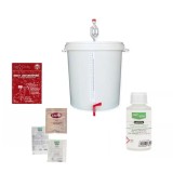 Kit vinificație, Kit de pornire a vinului - cu găleată de fermentare 30L, mic