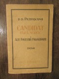 Candidat fără noroc și alte povestiri folositoare - D. D. Pătrășcanu