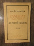 Candidat fără noroc și alte povestiri folositoare - D. D. Pătrășcanu