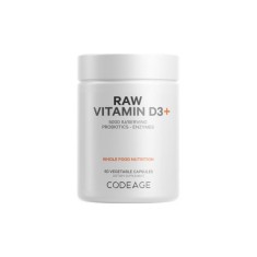 Codeage Raw Vitamin D3, Vitamina D3 (5000 Iu) Naturala Din Saccharomyces