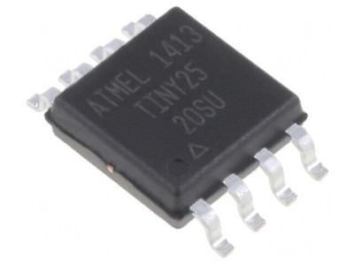 Microcontroler AVR SO8-W 1,8-5,5VDC cu &amp;icirc;ntrerupător extern 6 Cmp 1 foto