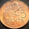 Moneda exotica 5 CENTI - TRINIDAD TOBAGO, anul 2006 * cod 4483 = A.UNC