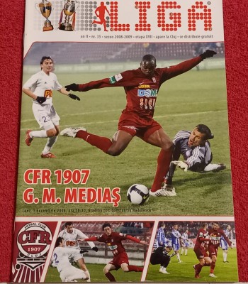 Program meci fotbal CFR 1907 CLUJ - GAZ METAN MEDIAS (01.12.2008) foto