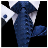 Set cravata + batista + butoni - matase - model 247