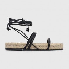 Alohas sandale de piele Rayna femei, culoarea negru, S100322.01