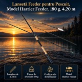 Lansetă Feeder pentru Pescuit, Model Harrier Feeder, 180 g, 4,20 m