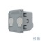 Modul Intrerupator Dublu Cap Scara / Cruce Wireless cu Touch LIVOLO - Serie Noua SmartElectro IntelligentHouse