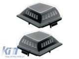 Kit de semnalizatoare LED laterale potrivit pentru Mercedes G-Class W464 2018-2024 cu baza fumurie, stanga + dreapta Performance AutoTuning