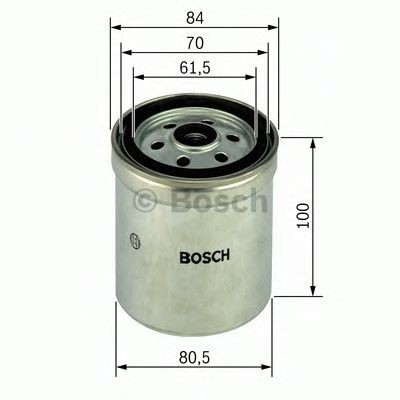 Filtru combustibil MERCEDES SPRINTER 3-t caroserie (903) (1995 - 2006) BOSCH 1 457 434 123 foto