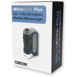 Cumpara ieftin Microscop de buzunar cu LED, Carson, marire 60-120x, MicroBrite