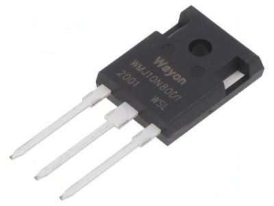 N-MOSFET Tranzistor 800V 10A foto