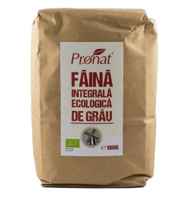 Faina de Grau Bio Integrala Pronat 1kg foto