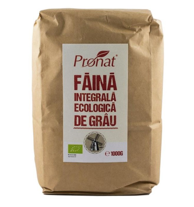 Faina de Grau Bio Integrala Pronat 1kg