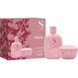 Alfaparf Milano Semi di Lino Moisture Kit set pentru parul foarte uscat