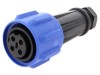 Conector Circular Mufă Mamă 4 Pinuri Filet Interior Rotire