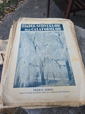 Ziarul Ştiinţelor şi al Călătoriilor nr.51/1932 foto