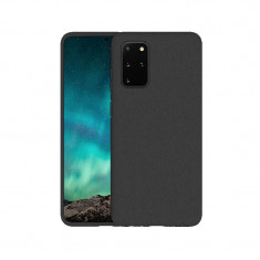 Husa Cover Silicon X-Fitted Degradation Soft pentru Samsung Galaxy S20 Plus Negru foto