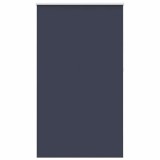 VidaXL Jaluzea cu role opace bleumarin Lățime material 136,6 cm