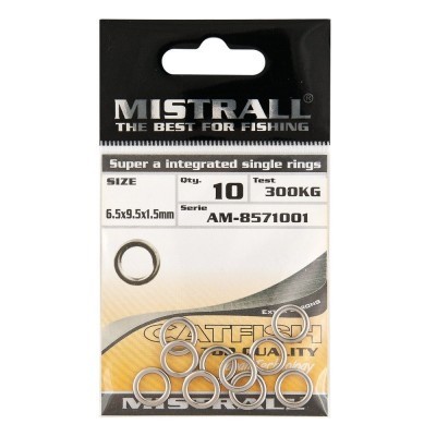 Set verigi legatura Mistrall pt. pescuit la somn, 10 buc/set, rezistenta 300 kg foto