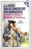 Johann Sebastian Bach / Simon Standage - Elizabeth Wilcock - The English Concert - Trevor Pinnock - Violin Concertos/Violinkonzerte, Caseta audio