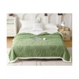 Cumpara ieftin Patura Cocolino cu Blanita, Verde cu Fluturi - SIPR-Pf04